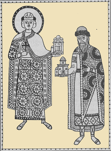 Корзно – парадная княжеская одежда