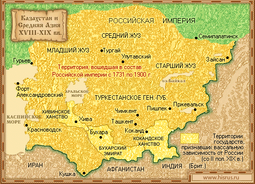 Присоединение Туркестана