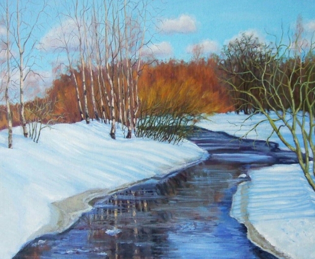 Ф. Тютчев. Весенние воды Ф. Тютчев. Весенние воды