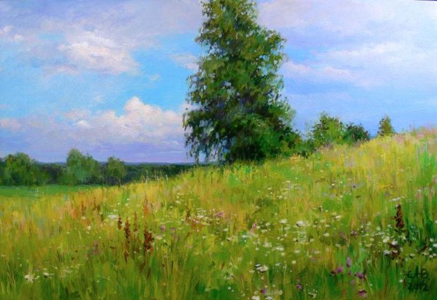 М. Пришвин. Зарастающая поляна М. Пришвин. Зарастающая поляна