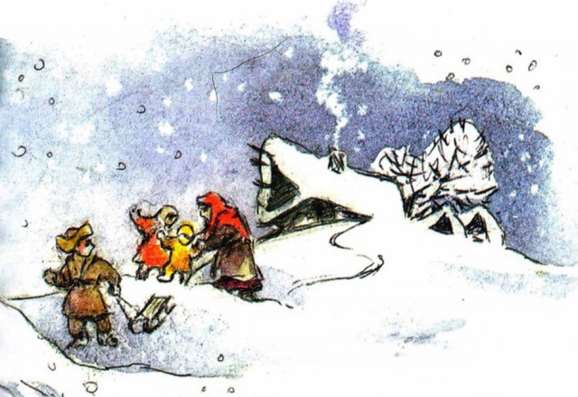 И. Суриков. Зима